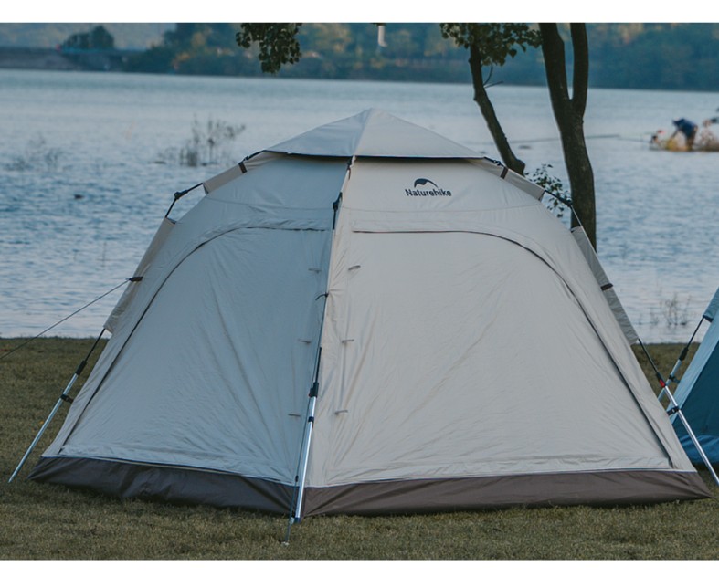 Палатка четырехместная автоматическая Naturehike Ango CNK2550WS010, коричневая Фото 2